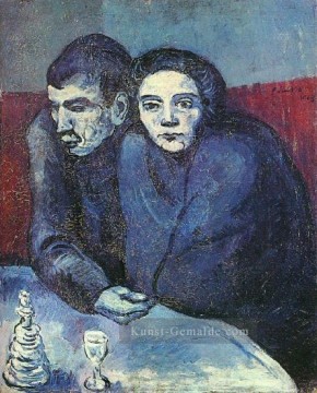  1903 - Paar dans un café 1903 Kubismus Pablo Picasso